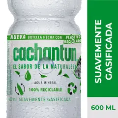 CACHANTUN - Agua Mineral Light Gas Cachantun 600 ml