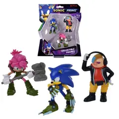 SONIC - PACK 3 FIGURAS 7CM