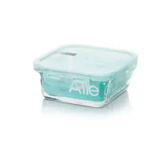 ALLEGRA - CONTENEDOR HERMETICO VIDRIO CUADRADO 740ML