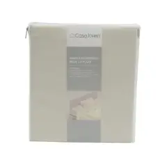 CASA JOVEN - Sábana Microfibra Beige 1,5 Plaza