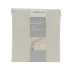 CASA JOVEN - Sábana Microfibra Beige 2 Plazas