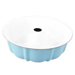 CASA JOVEN - Molde Tubo Ceramica 25Cm Celeste