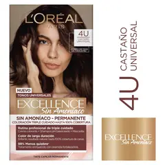 EXCELLENCE - Tintura Sin Amoniaco Castaño Universal