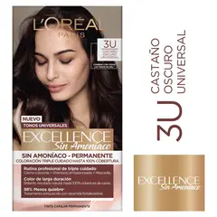 EXCELLENCE - Tintura Excellence Sin Amoniaco Castaño Oscuro Universal