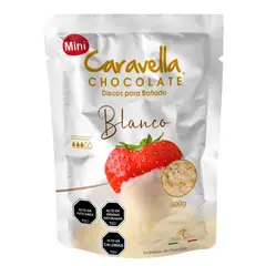 CARAVELLA - Cobertura Chocolate Blanco 300 g