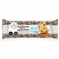 ECOVIDA - Galletas Biscuit Chips Chocolate Sin Azúcar 145 g
