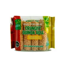 SANA LOCURA - Rollo Crujiente de Quinoa Dulce Sabor Vainilla 144 g
