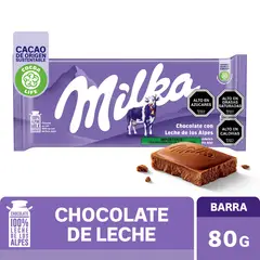 MILKA - Chocolate de Leche - 80 GR