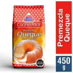 MONT BLANC - Premezcla Queque Vainilla Mont Blanc 450 g