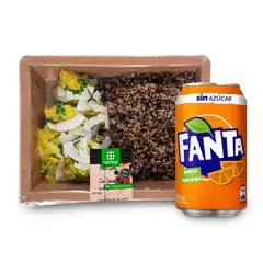undefined - Combo Pollo Curry con Arroz Quinoa + Fanta Zero Lata 350 ml