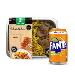 undefined - Combo Tallarín Salteado + Fanta Zero Lata 350 ml