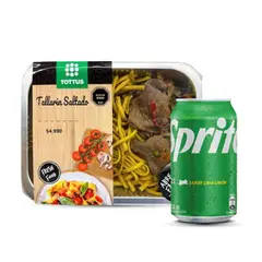 TOTTUS - Combo Tallarín Salteado + Sprite Normal Lata 350 ml