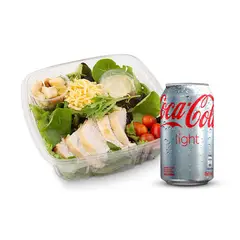TOTTUS - Combo Ensalada César + Coca Cola Light Lata 350 ml