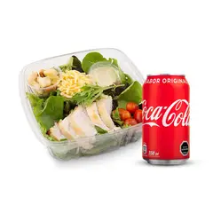 TOTTUS - Combo Ensalada César + Coca Cola Normal Lata 350 ml
