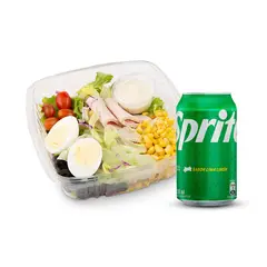 TOTTUS - Combo Ensalada Jamón Huevo + Sprite Normal Lata 350 ml