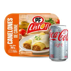 PF LISTO - CANELONES DE CARNE PFLISTO350