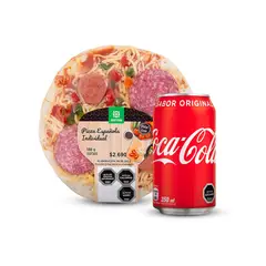 TOTTUS - Combo Pizza Española Individual + Coca Cola Normal Lata 350 ml