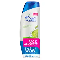 HEAD AND SHOULDERS - Pack Shampoo Manzana Fresh