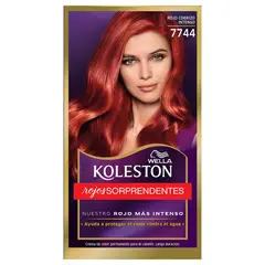 KOLESTON - Tintura para el Cabello Rojo Ardiente 7744