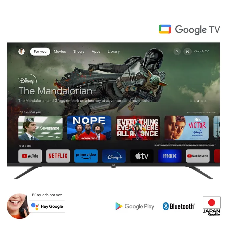 Smart Tv 58 Uhd Google Tv Lt-58Kb538 Jvc