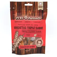 undefined - Brochetas Triple Sabor