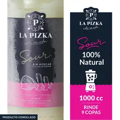 LA PIZKA - SOUR SIN AZUCAR 24G 1000 CC