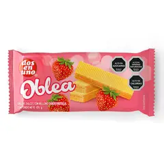 ARCOR - Galleta Frutilla Oblea 105 g