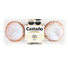 CASTAÑO - Pack Berlín Relleno Crema 2 x 85 g