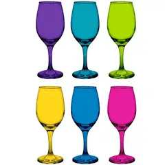 CRISTAR - Pack 6 Copas Vino Rioja Full Color