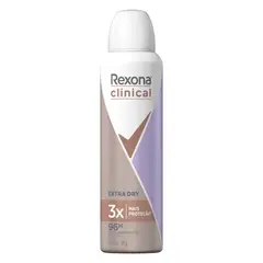 REXONA - Antitranspirante Aerosol Clinical Extra Dry Mujer 150 ml