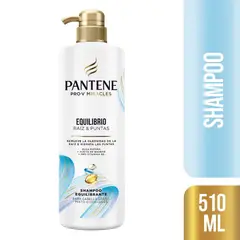 PANTENE - Shampoo Equilibrio Raíz y Puntas Pantene 510 ml
