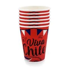 BIG PARTY - Set 6 Vasos 250Cc Fiestas Patrias