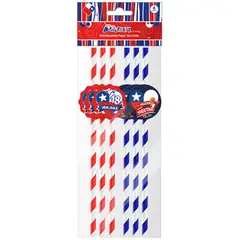 BIG PARTY - Set 6 Bombilla Papel Fiestas Patrias