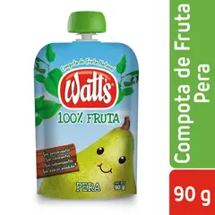 WATTS - Compota de Pera 90 g