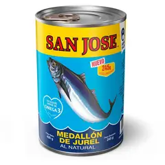 SAN JOSE - Medallón de Jurel al Natural San Jose 425 g