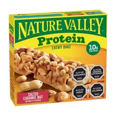 NATURE VALLEY - BARRITA  PROT SALTED CAR NAT VAL 201GR