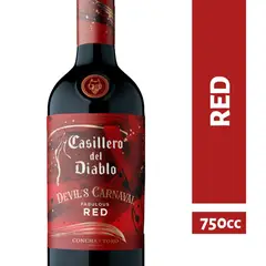 CASILLERO DEL DIABLO - Vino Tinto Red Blend Devils Carnav Casillero del Diablo 13.5° 750 cc