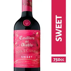 CASILLERO DEL DIABLO - Vino Tinto Sweet Devils Carnav Casillero del Diablo 13.5° 750 cc