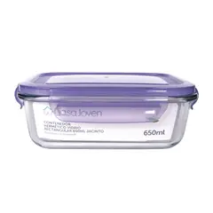CASA JOVEN - Hermetico Vidrio R 650 ML Jacinto
