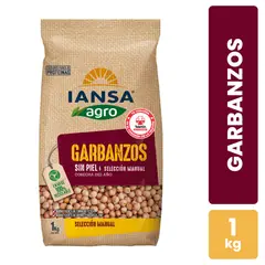 IANSA AGRO - Garbanzos Sin Piel Iansa Agro 1 Kg