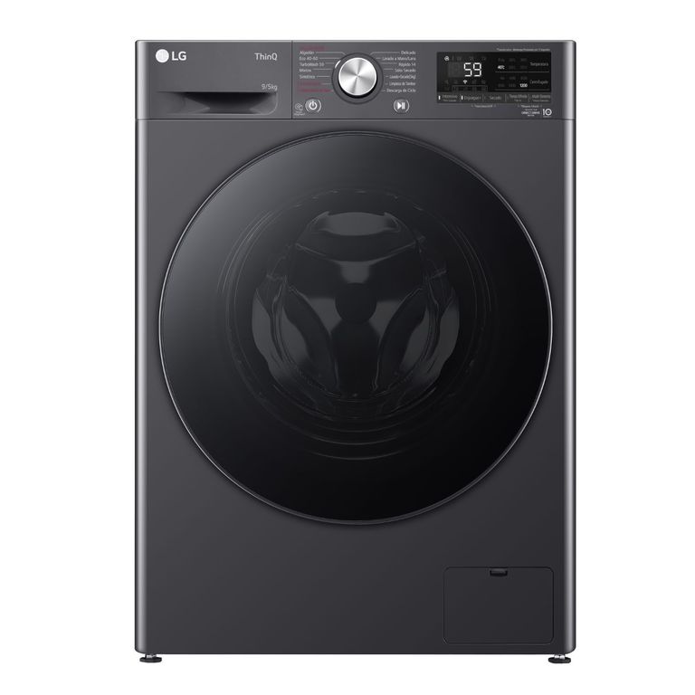 LAVADORA-SECADORA 9/5KGS WD9MVC4S6 NEGRA LG