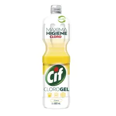CIF - Cloro Gel Cif Aroma Limón 800 ml