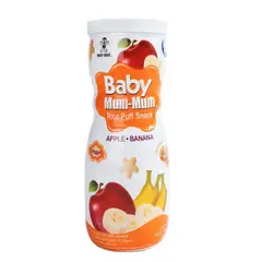 BABY MUM MUM - Cereal de Arroz Manzana Plátano Baby Mummum 50 g