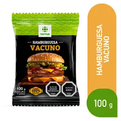 TOTTUS - Hamburguesa de Vacuno 100 g