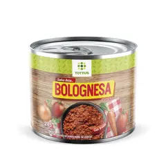 TOTTUS - BOLOGNESA VEGETAL TOTTUS 245 G