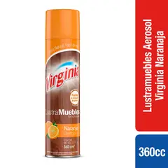 VIRGINIA - Lustramuebles en Aerosol Aroma Naranja 360 ml
