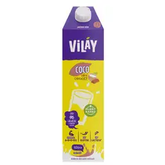 VILAY - Bebida Vegetal de Coco Sabor Chocolate 1 L