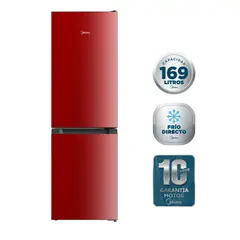 MIDEA - REFRIGERADOR BTM 169 LTS FRIO DIRECTO MDRB241FGE13
