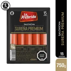 LA PREFERIDA - Salchicha Sureña Premium 15 Un