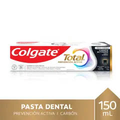 COLGATE - Pasta de Dientes Colgate Total 12 Carbón Activado 150 ml